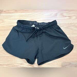 Nike Women’s Black Dri-FIT Running Shorts – XS – Just Do It